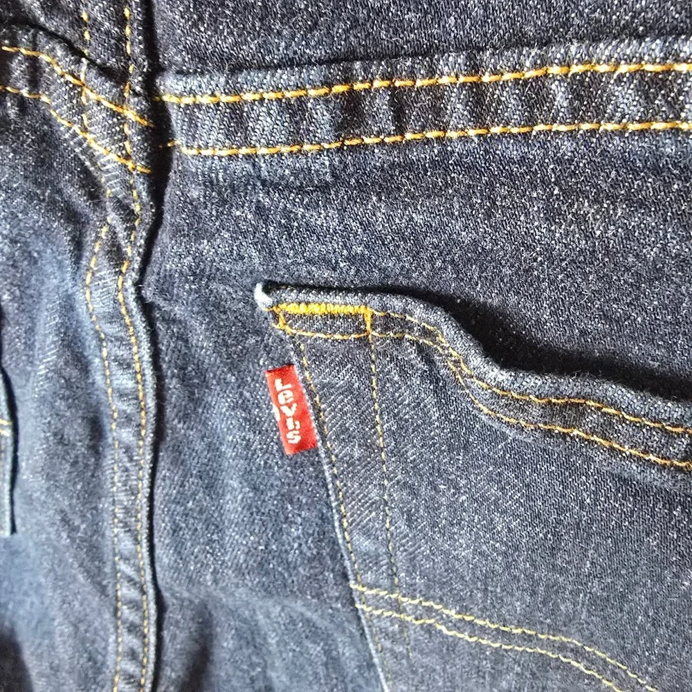 Levis 531 Athletic Slim Jeans Mens 32x28 Dark Wash Indigo‎ Tapered 85494-0055